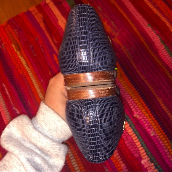 Tory Burch Snakeskin Sandals 6 - Picture 4 of 5